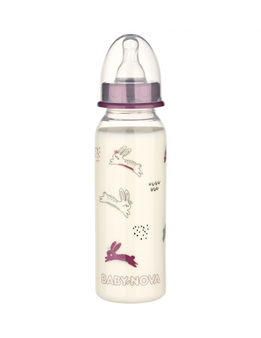 Baby Nova PP Fľaša so štandardným hrdlom 0-24m 240 ml
