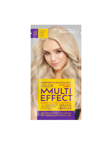 Multi Effect Color farbiaci šampón Perleťový blond 002
