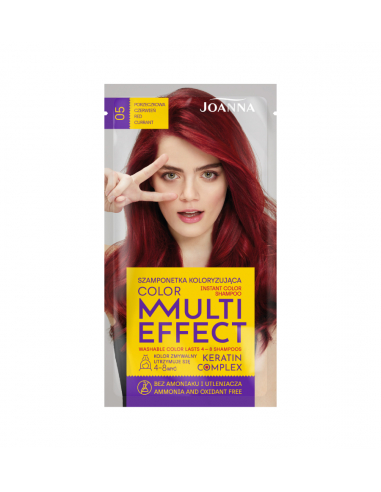 Multi Effect Color farbiaci šampón Červené ríbezle 005