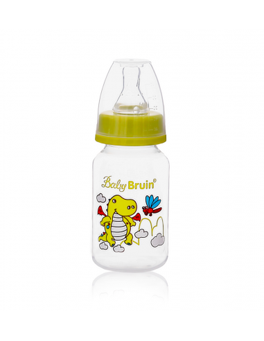 Baby Bruin Dojčenská fľaša plast 120 ml 0m+