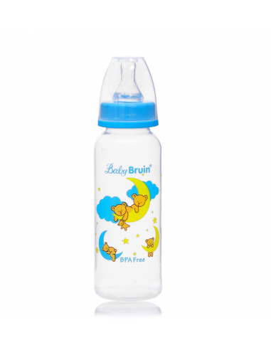 Baby Bruin Dojčenská fľaša plast 240 ml 0m+