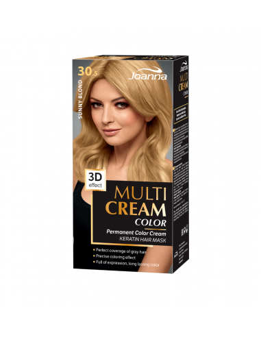 Multi Cream Color farba na vlasy - Slnečný blond blond 030.5