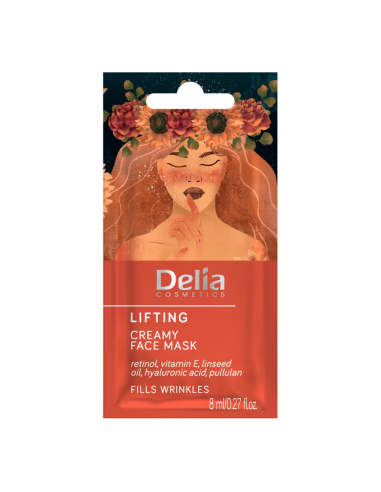 Delia Liftingová krémová maska na tvár 8 ml