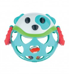 Canpol babies interaktívna hračka s hrkálkou tyrkysový psík