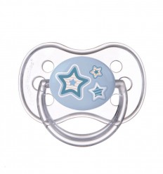 Canpol babies Cumlík utišujúci Newborn Baby kaučuk okrúhly A 0-6m