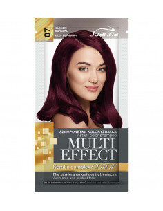 Multi Effect Color farbiaci šampón - Sýta bordová 007