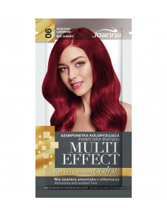 Multi Effect Color farbiaci šampón - Višňová červená 006