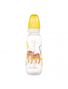 Canpol babies Dojčenská fľaša plast tvarovaná Afrika 330 ml 12m+