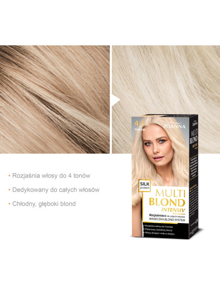 MULTI BLOND INTENSIV zosvetľovač na celé vlasy 4-5 tónov