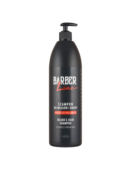 PROFESSIONAL BARBER LINE šampón pre mužov na vlasy a bradu 1000 ml