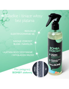 HERBAL BOMB Sprejový kondicionér usnadňující rozčesávání 300 ml 2