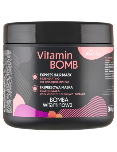 BOMBA WITAMINOWA expresná maska na vlasy 500 g