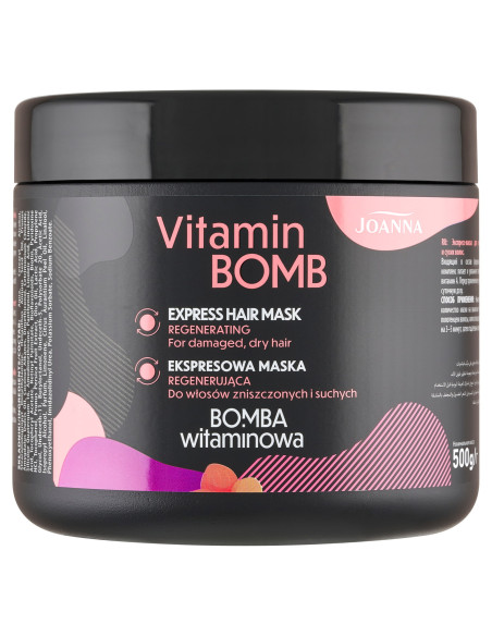BOMBA WITAMINOWA expresná maska na vlasy 500 g