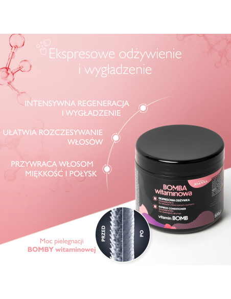VITAMIN BOMB Express maszk 500g PL/MÉRET