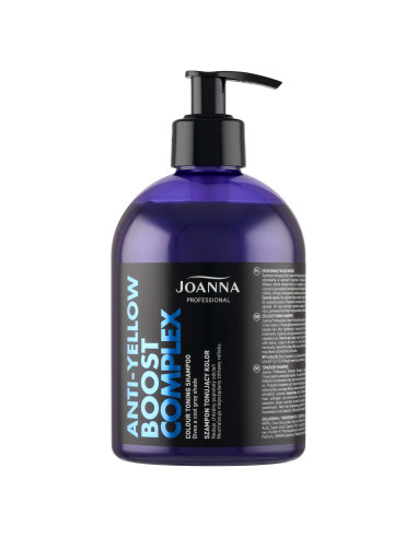 PROFESSIONAL ANTI-YELLOW BOOST COMPLEX Tónovací šampón popolavá farba 500g