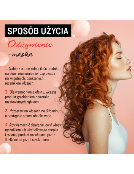 JOANNA CURLS vyživující a hydratační maska ​​na kudrnaté vlasy 300 g