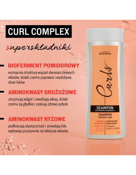 JOANNA CURLS šampón na kučeravé vlasy 300 ml