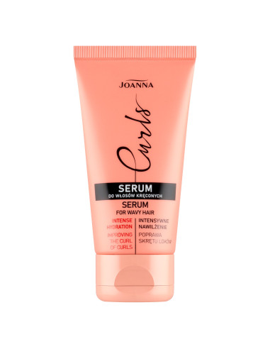 Sérum na kudrnaté vlasy JOANNA CURLS 50 g – hydratace, pružnost a krásná kadeře