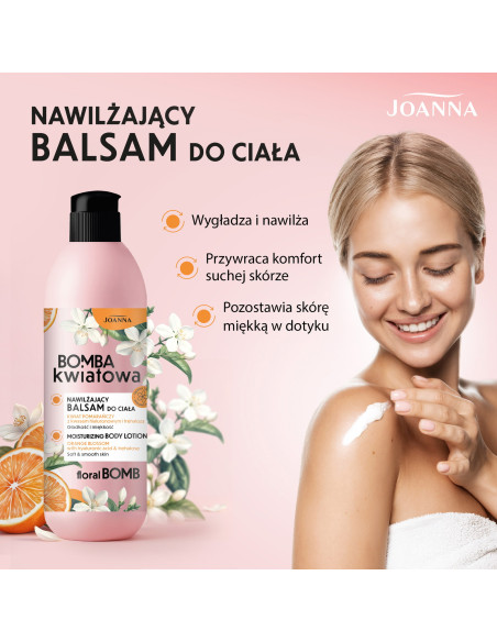 BOMBA KWIATOWA hidratáló testbalzsam Narancsvirág 500 g