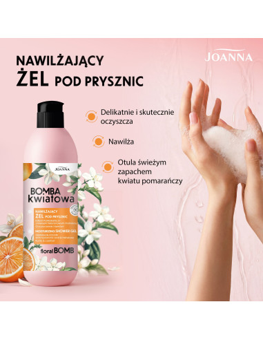 BOMBA KWIATOWA sprchový gél Pomarančový kvet