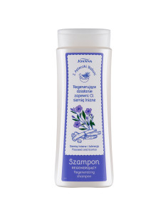 Z APTECZKI BABUNI regeneračný šampón s ľanovým semienkom a sladkým drievkom 300 ml