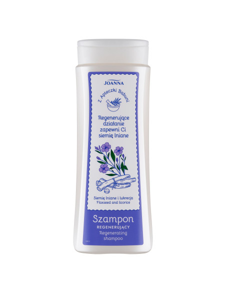 Z babčiny lékárničky Regenerační šampon lněné semínko a lékořice 300 ml