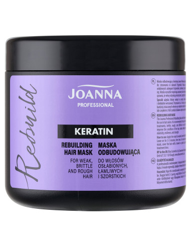 PROFESSIONAL KERATIN obnovujúca maska 500 g