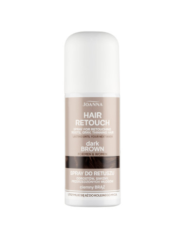 HAIR RETOUCH sprej na prekrytie odrastov Tmavohnedá 75 ml