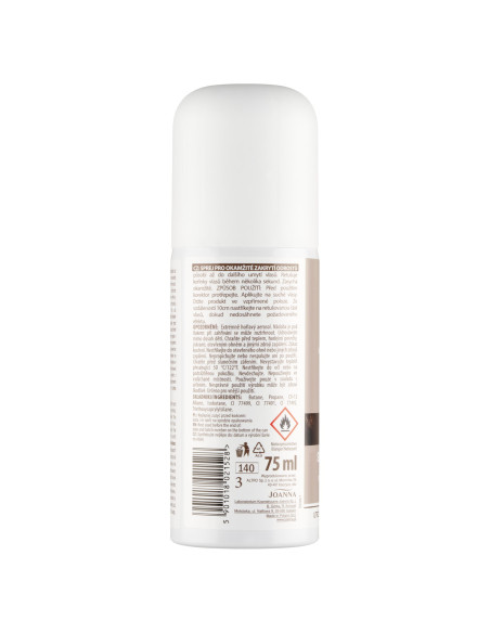HAIR RETOUCH sprej na prekrytie odrastov Tmavohnedá 75 ml