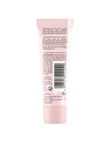 JOANNA'S SENSE parfumovaný krém na ruky a nechty Romantic Elixir 20 g