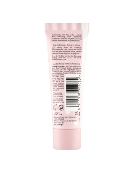 JOANNA'S SENSE parfumovaný krém na ruky a nechty Romantic Elixir 20 g