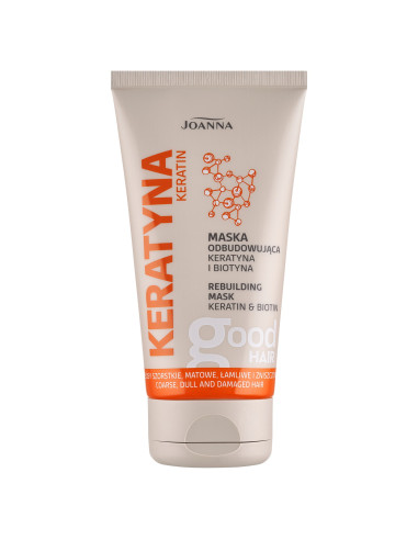 Joanna Keratin – Regeneráló maszk 150 g | Sérült haj regenerálása