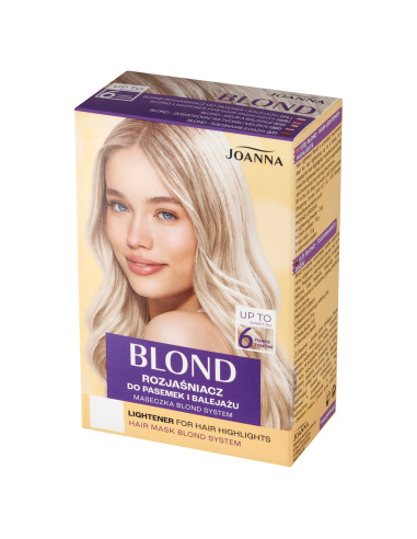 BLOND rozjasňovač pre melír a balayage, 6 tónov