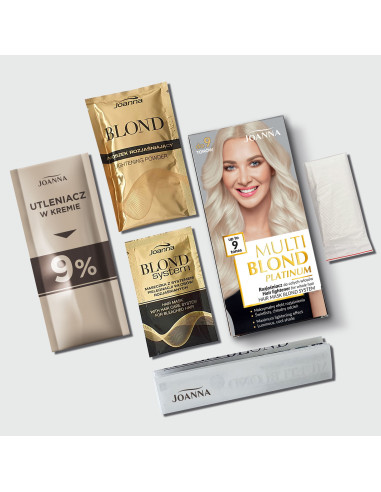 MULTI BLOND PLATINUM zosvetľovač pre celé vlasy až o 9 tónov