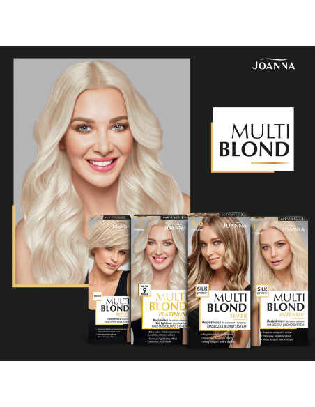 MULTI BLOND PLATINUM világosító minden hajra 9 tónusig