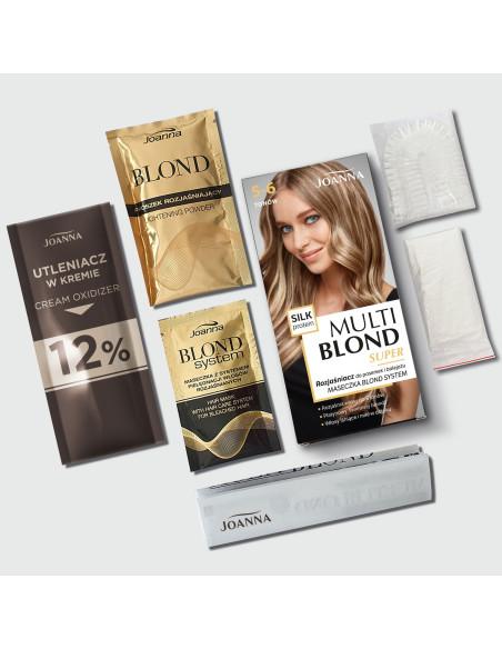 MULTI BLOND SUPER highlighter a kiemeléshez és az 5-6 tónusú balayage-hez