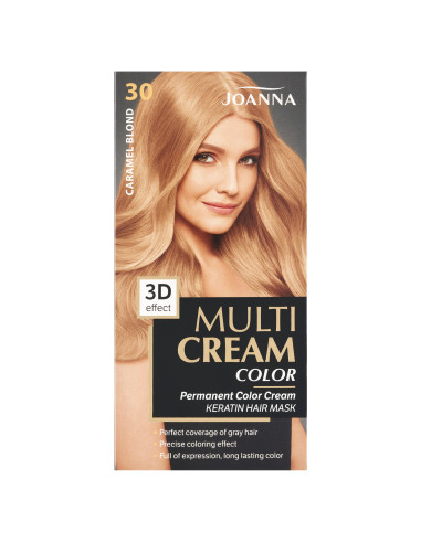 MULTI CREAM COLOR farba na vlasy 30 Karamelová blond