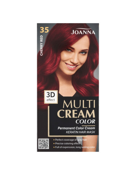 MULTI CREAM COLOR farba na vlasy 35 Višňová červená