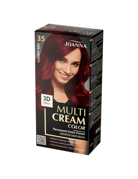 MULTI CREAM COLOR farba na vlasy 35 Višňová červená