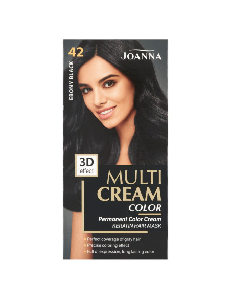 Joanna Multi Cream Color Barva na vlasy ebenově černá 42