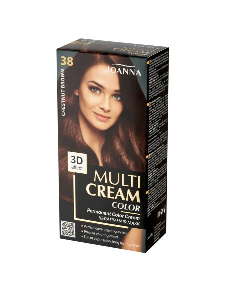 Joanna Multi krémszín Gesztenyebarna hajszín 38