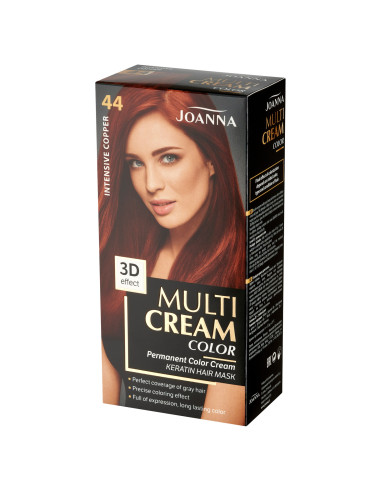Joanna Multi Cream Color Hajszín intenzív réz 44