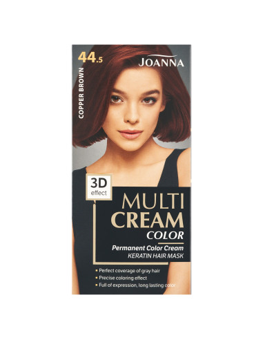 MULTI CREAM COLOR farba na vlasy 44.5 Medenohnedá