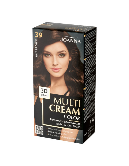 Joanna Multi Cream Color Barva na vlasy ořechově hnědá 39