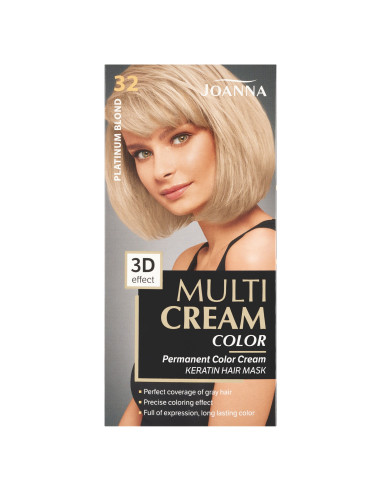 MULTI CREAM COLOR farba na vlasy 32 Platinová blond