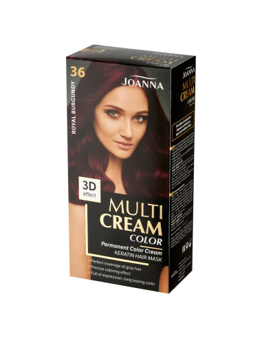 MULTI CREAM COLOR farba na vlasy 36 Kráľovský burgund
