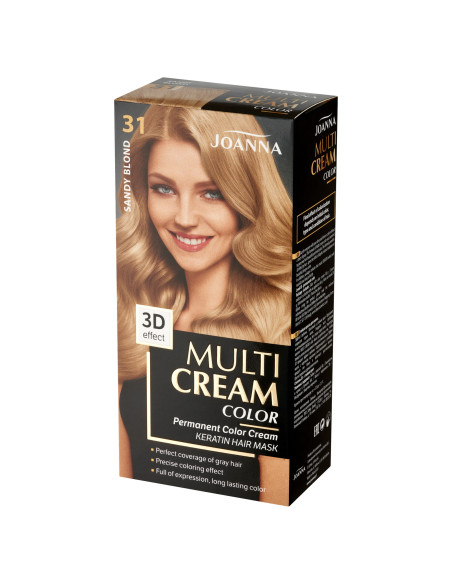 MULTI CREAM COLOR farba na vlasy 31 Piesková blond