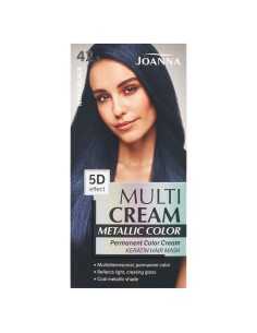 Joanna Multi Cream Metallic Color Barva na vlasy tmavě modrá černá 42.5
