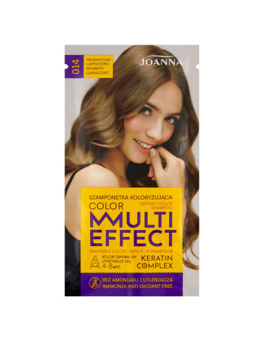 MULTI EFFECT color Barvicí šampon Aromatické cappuccino /014/