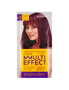 MULTI EFFECT színes színező sampon málnavörös /04/